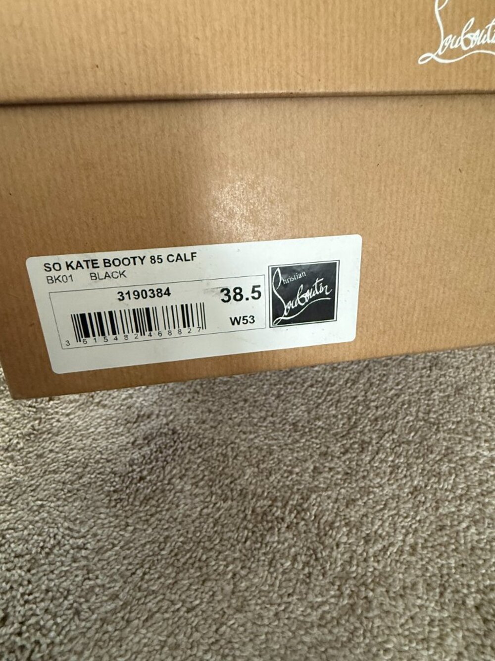 Christian Louboutin- So Kate Booty 85 Calf - Picture 9 of 9